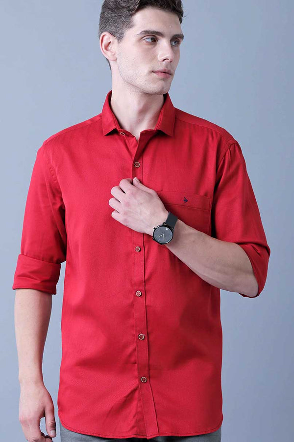 Blazing Red Solid