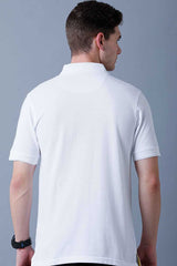 Pure White Polo T-Shirt
