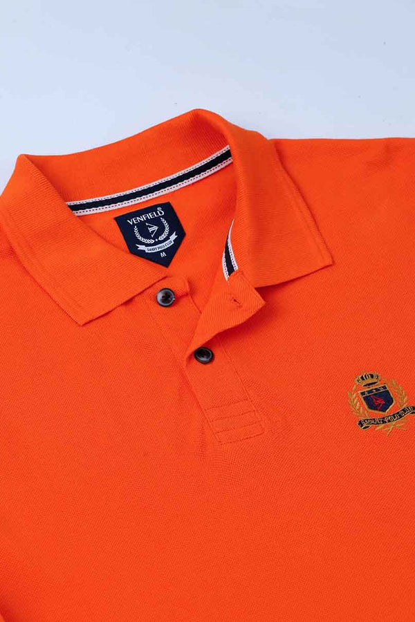 Bright Orange Polo T-Shirt